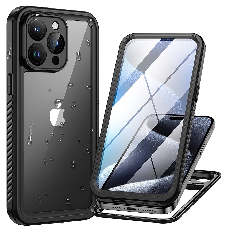 防水iPhoneケース Amazon.co.jp: Lanhiem iPhone 15 Pro 防水ケース IP68米軍規格